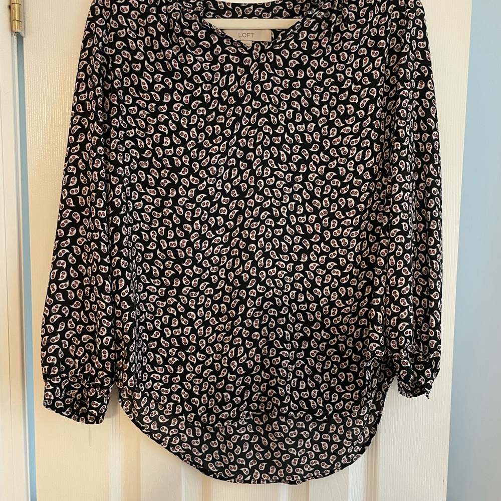Loft Paisley Blouse - Like New